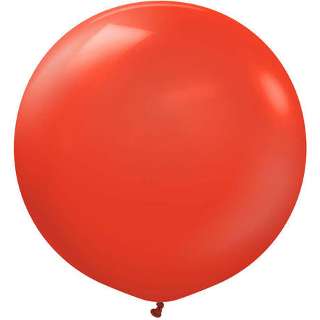 24 Inch Red Latex Balloons