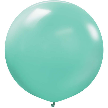 Latex Balloons 24 Inch Sea Green