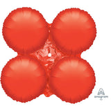 Foil Balloon 24 Inch MagicArch Metallic Red