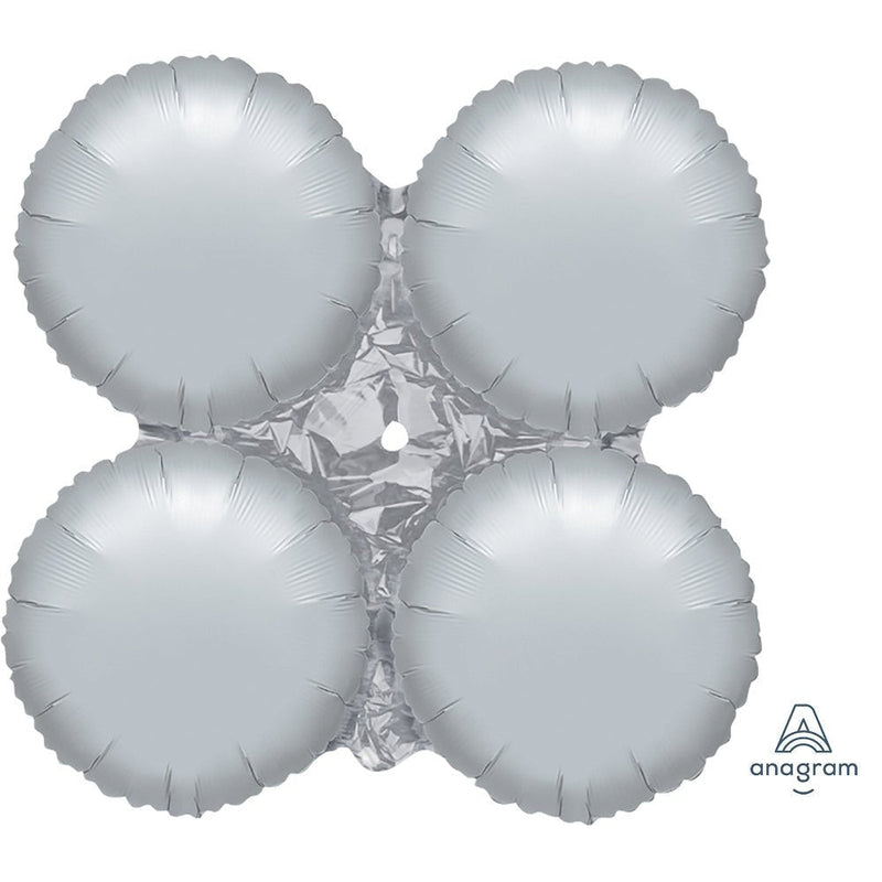 Foil Balloon MagicArch Large Metallic Silver