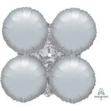Foil Balloon MagicArch Large Metallic Silver