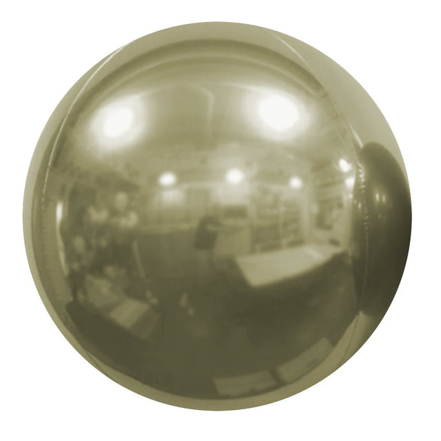 Foil Balloon 24 Inch Mirror Balloon White Gold