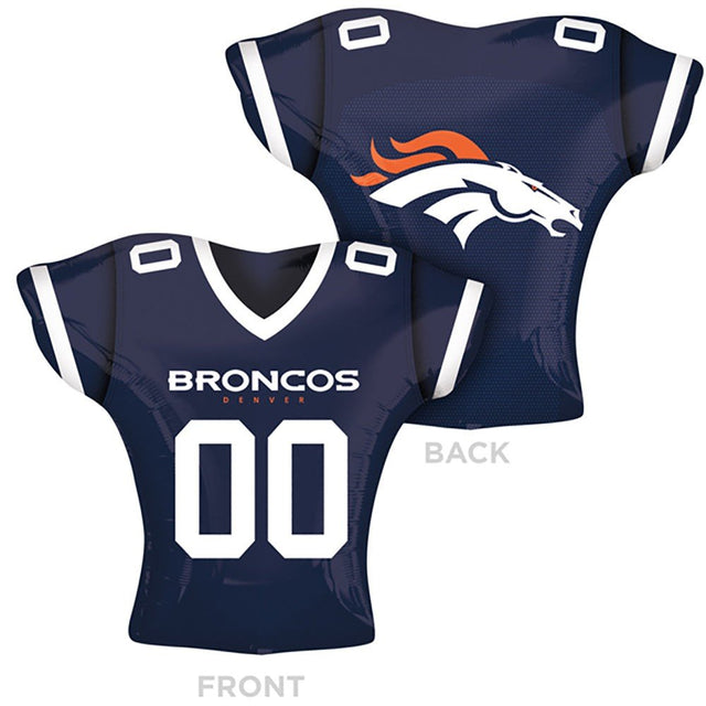 Foil Balloon Denver Broncos Jersey 24 Inch