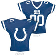 NFL Indianapolis Colts Football Jersey Foil Balloon