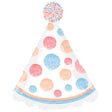 Foil Balloon 24 Inch Pom Pom Party Hat