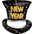 Foil Balloon Pop Clink Cheers Top Hat