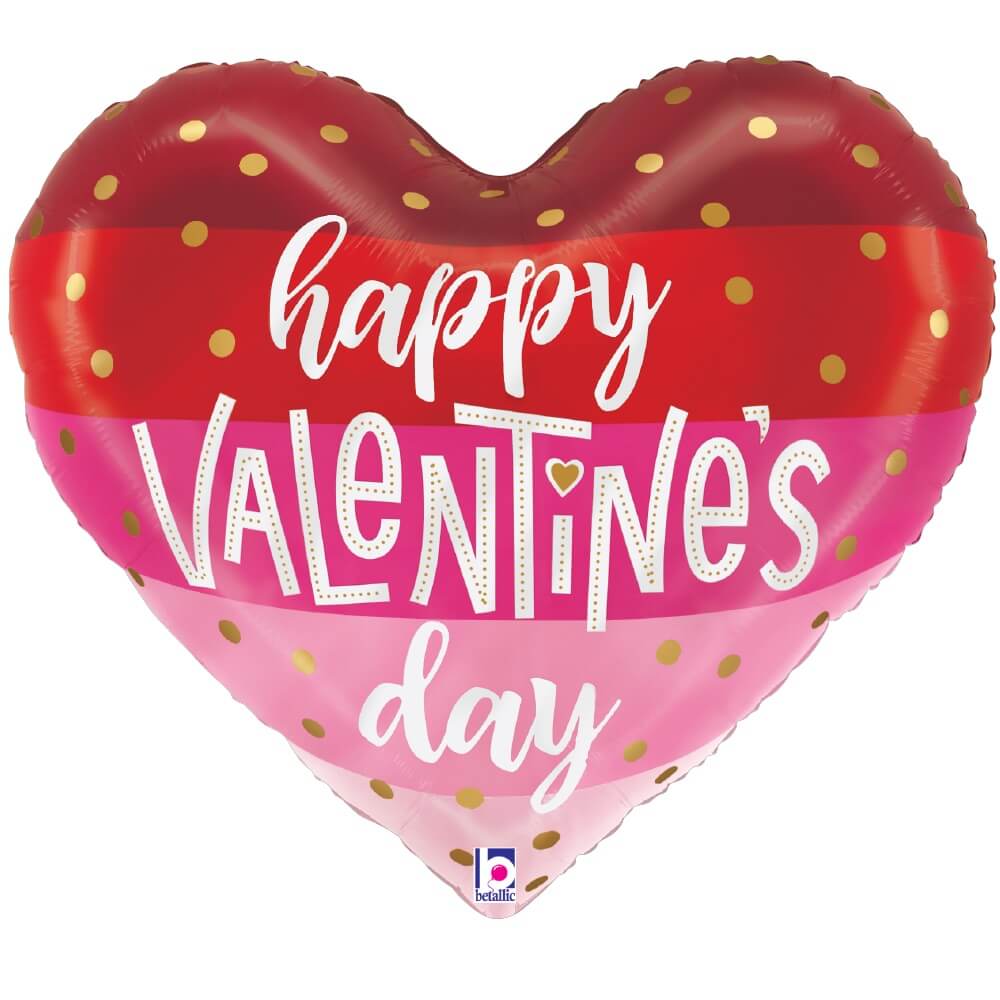Heart Foil Balloon - Valentine's Day