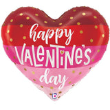 Heart Foil Balloon - Valentine's Day