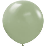 Latex Balloons 24 Inch Eucalyptus Green