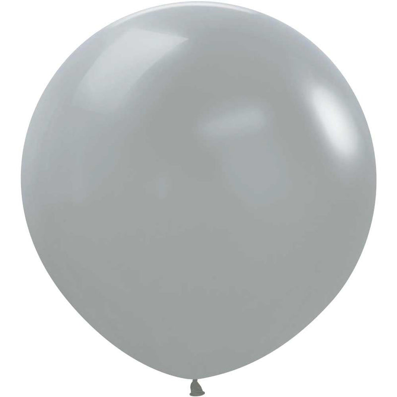 Latex Balloons 24 Inch Sempertex Deluxe Grey
