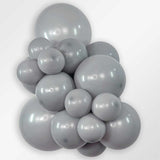 5 Inch Latex Balloons Grey