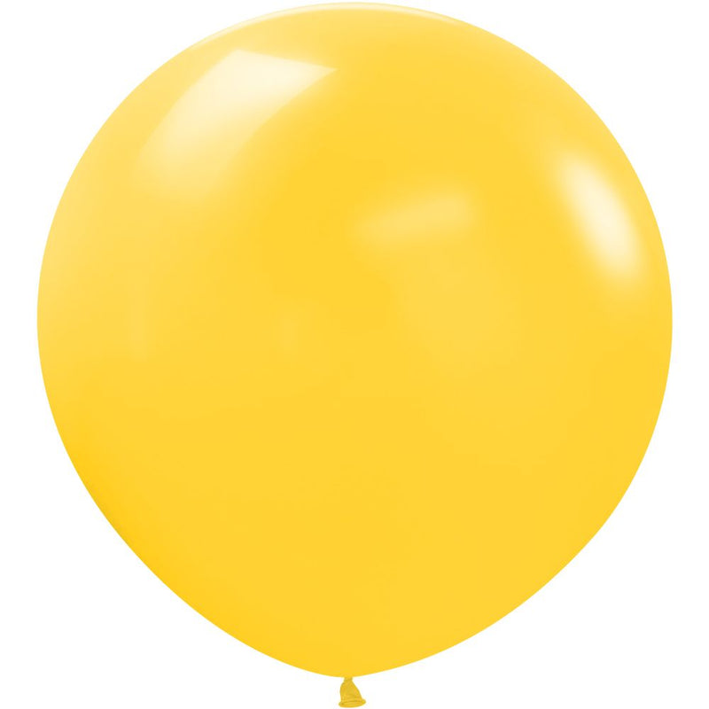Latex Balloons 24 Inch Sempertex Deluxe Honey Yellow
