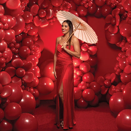 24 Inch Latex Balloons Deluxe Imperial Red