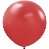24 Inch Latex Balloons Deluxe Imperial Red