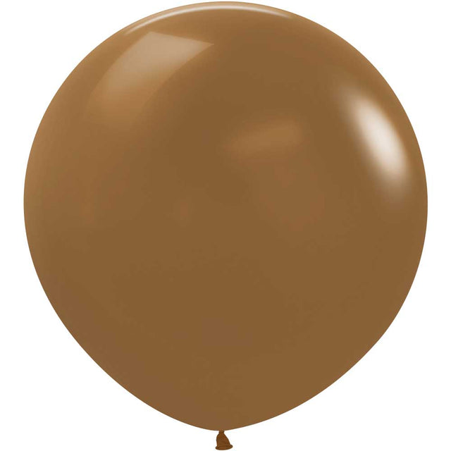 Latex Balloons 24 Inch Sempertex Deluxe Mocha