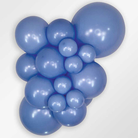 Latex Balloons 5 Inch Sempertex Deluxe Periwinkle Blue