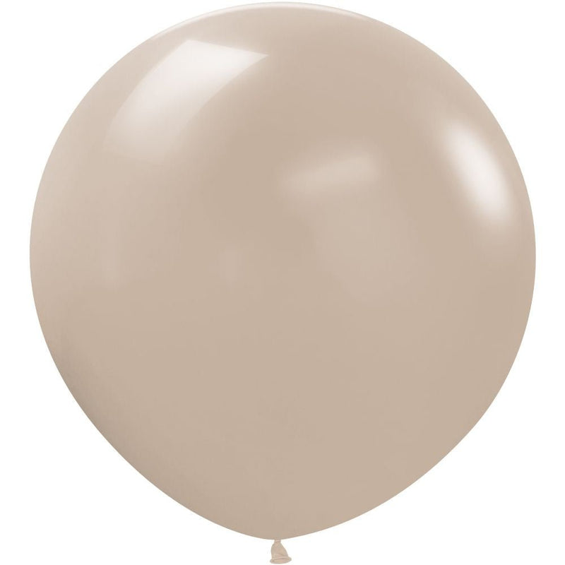 Latex Balloons 24 Inch Sempertex White Sand