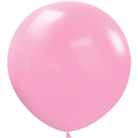 Latex Balloons 24 Inch Bubble Gum Pink