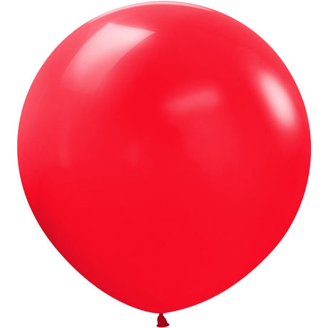 Latex Balloons 24 Inch Fashion Red
