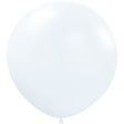 Latex Balloons 24 Inch Sempertex Fashion White