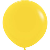 Latex Balloons 24 Inch Sempertex Fashion Yellow