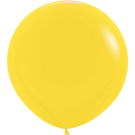 Latex Balloons 24 Inch Sempertex Fashion Yellow