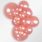 Latex Balloons Metallic Rose Gold 24 Inch