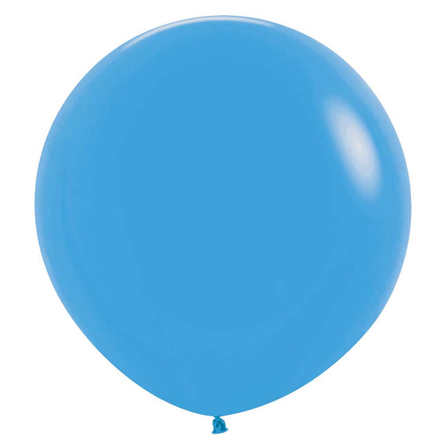 Latex Balloons Neon Blue 24 Inch