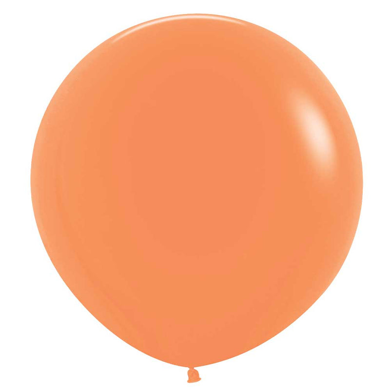 Latex Balloons Neon Orange 24 Inch