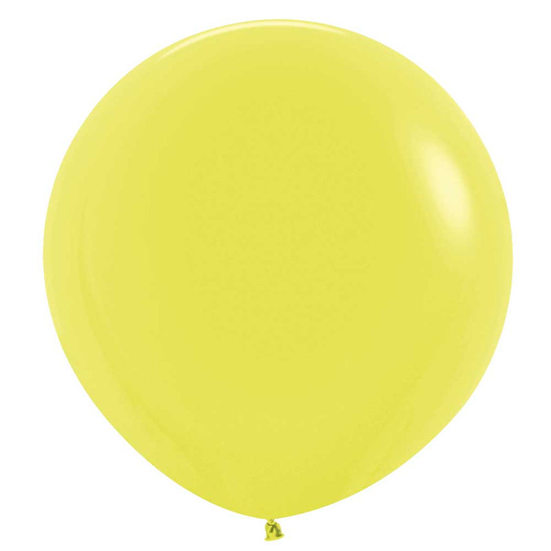 Latex Balloons 24 Inch Sempertex Neon Yellow
