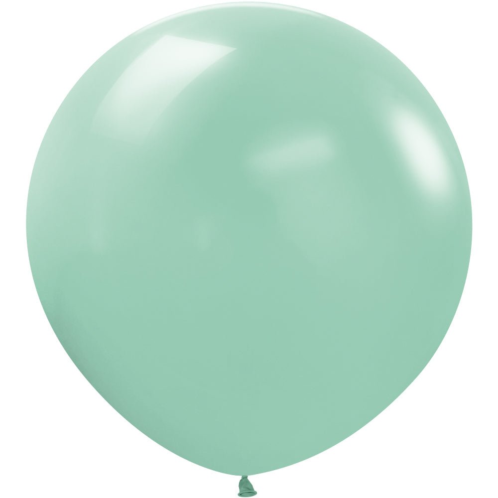 Latex Balloons 24 Inch Sempertex Pastel Dusk Green Tea