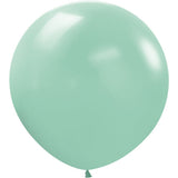 Latex Balloons 24 Inch Sempertex Pastel Dusk Green Tea