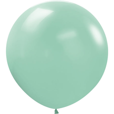 Latex Balloons 24 Inch Sempertex Pastel Dusk Green Tea