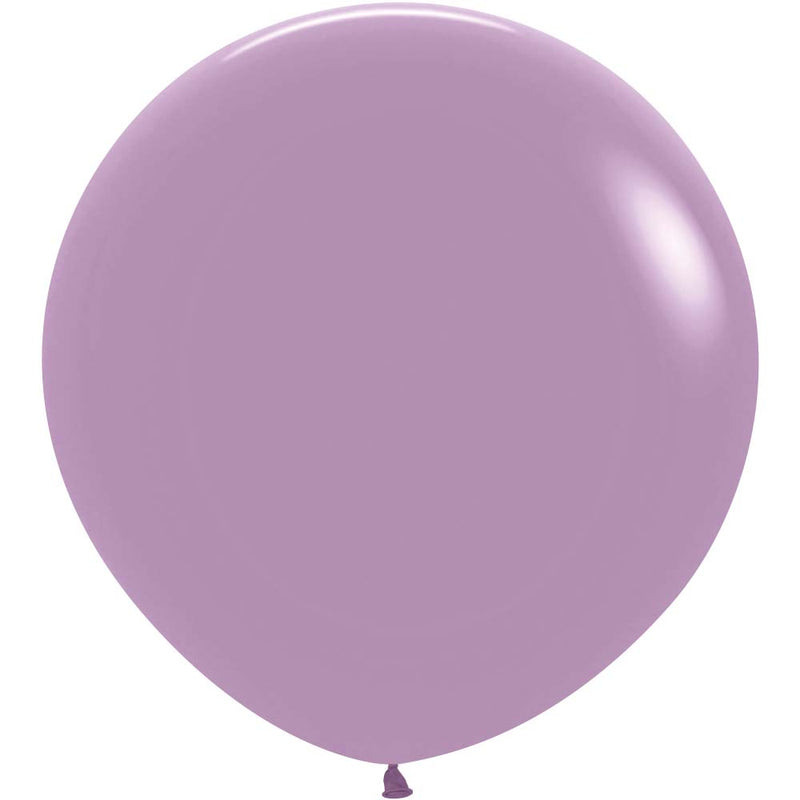 24 Inch Latex Balloons Pastel Dusk Lavender