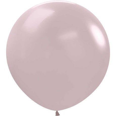 Latex Balloons 24 Inch Sempertex Pastel Dusk Rose
