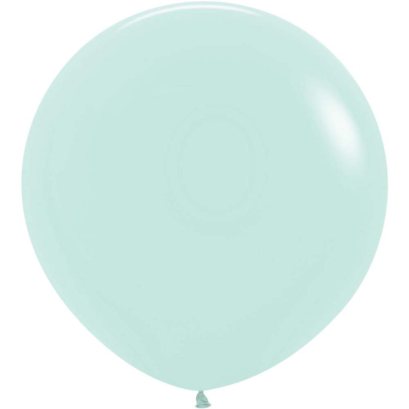 Latex Balloons 24 Inch Pastel Matte Green