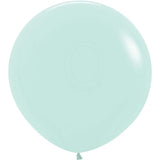 Latex Balloons 24 Inch Pastel Matte Green