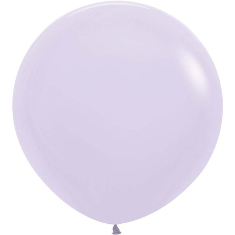 Latex Balloons 24 Inch Pastel Matte Lilac