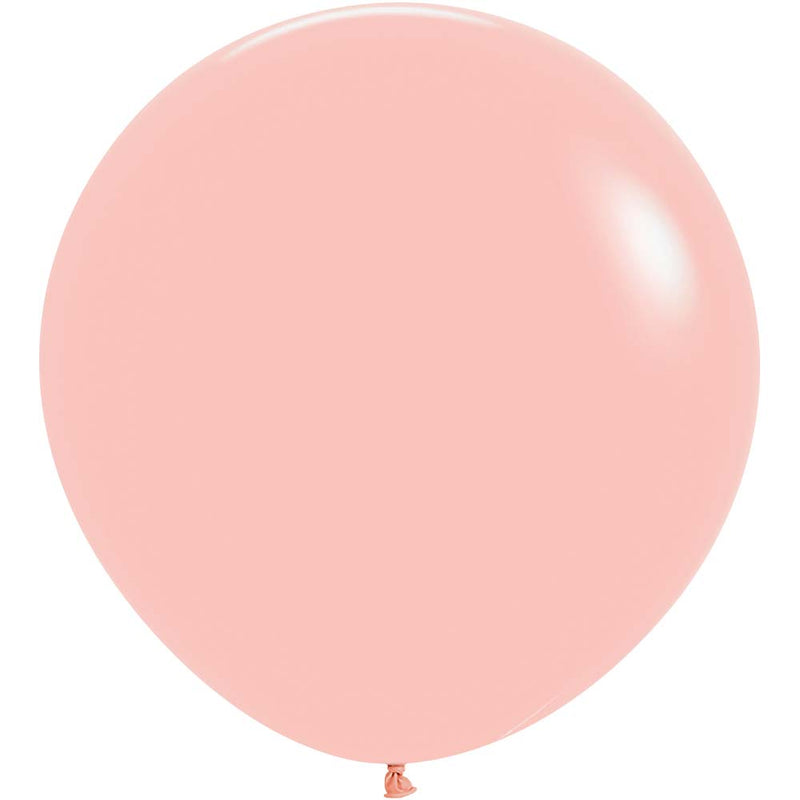 Latex Balloons 24 Inch Sempertex Pastel Matte Melon