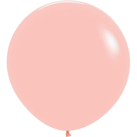 Latex Balloons 24 Inch Sempertex Pastel Matte Melon
