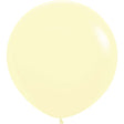 Latex Balloons 24 Inch Pastel Matte Yellow