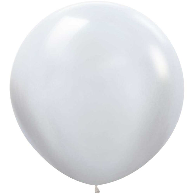 Latex Balloons Pearl White 24 Inch