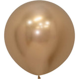Latex Balloons 24 Inch Reflex Gold