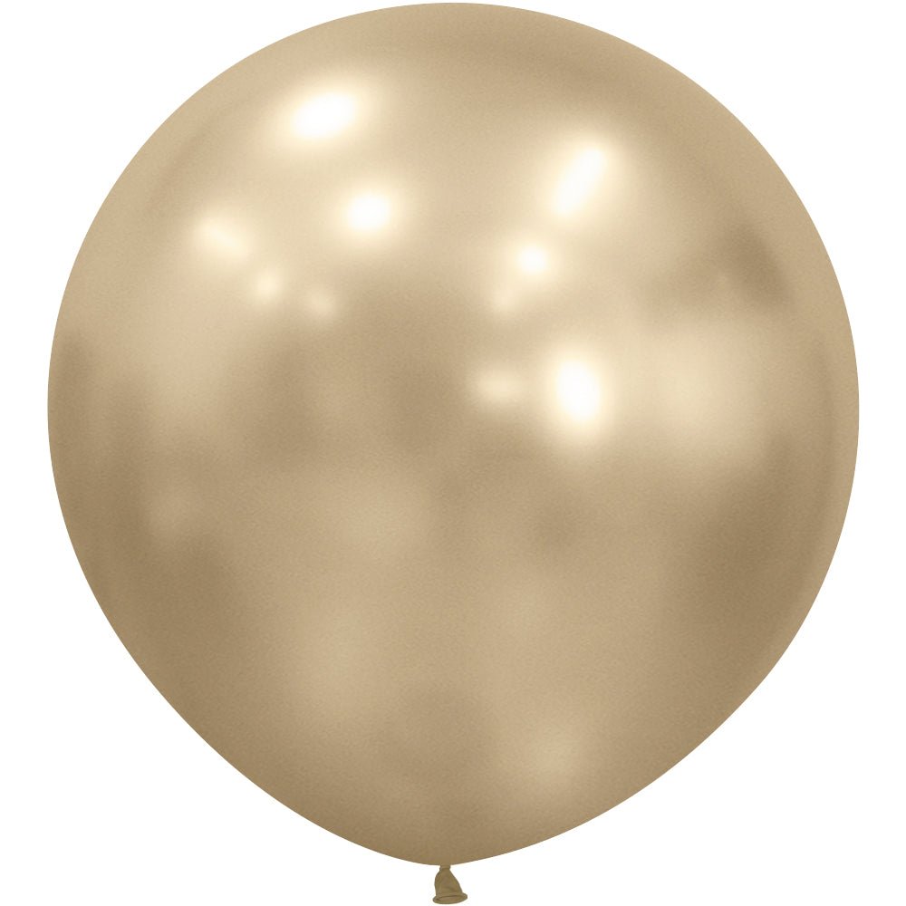 Latex Balloons 24 Inch Sempertex Silk Gold Dust