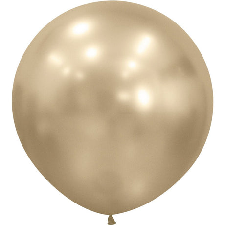 Latex Balloons 24 Inch Sempertex Silk Gold Dust