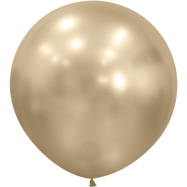Latex Balloons 24 Inch Sempertex Silk Gold Dust