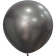 Latex Balloons 24 Inch Sempertex Silk Midnight Grey