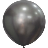 Latex Balloons 24 Inch Sempertex Silk Midnight Grey