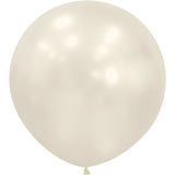 Latex Balloons 24 Inch Sempertex Silk Oyster White