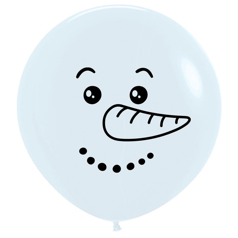Snowman Latex Balloons 24 Inch
